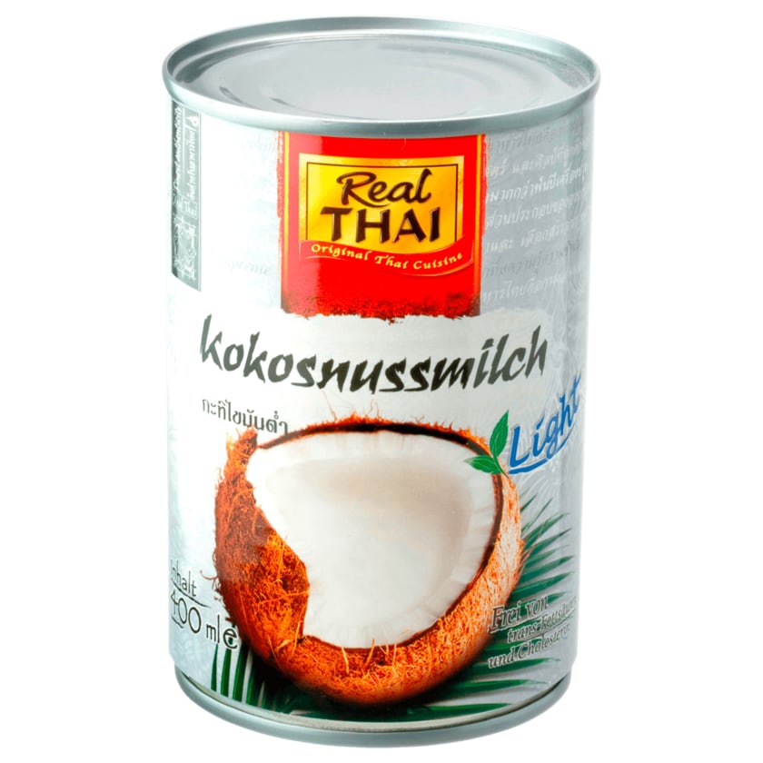 Real Thai Kokosnussmilch 5-7% 400ml
